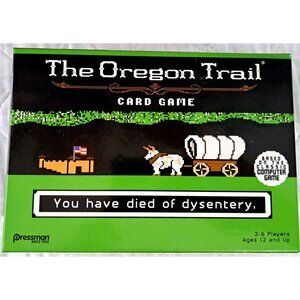The Oregon Trail Card Game New in Box Unsealed